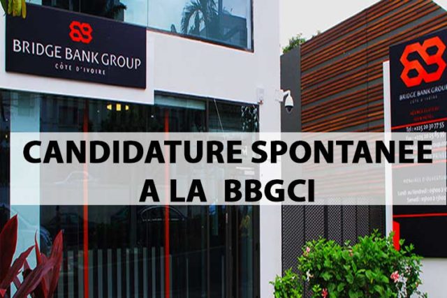 Candidature spontanée chez Bridge Bank Group Côte d’Ivoire (BBG CI)